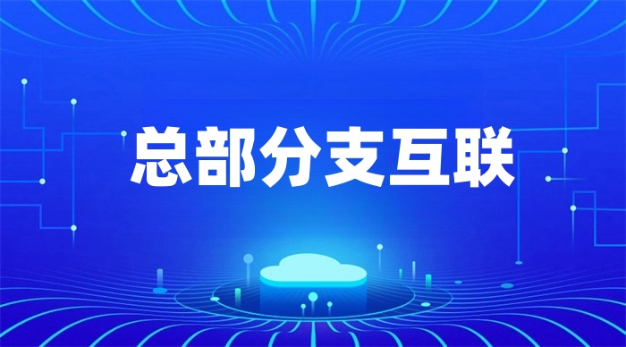 總公司如何與分公司進行組網(wǎng)