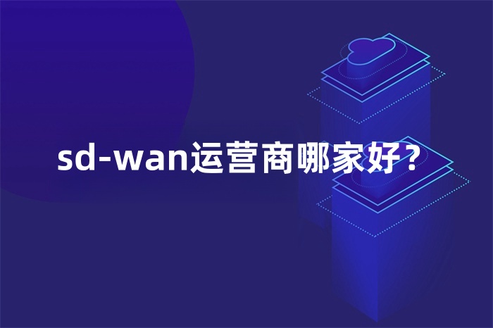 sd-wan運(yùn)營商哪家好？